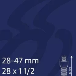 Slange 700×32-47C Dunlop/almindelig Ventil BikePartner