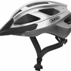 Abus Macator -Cykler Salgsbutik 87219 Macator gleam silver side SK Vizor 1