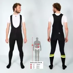 Endura Windchill Bibtights -Cykler Salgsbutik E5078 detail e5078yv size m